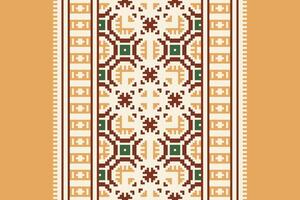Churidar Pattern Seamless Mughal architecture Motif embroidery, Pixel Ikat embroidery Design for Print jacquard slavic pattern folklore pattern kente arabesque vector