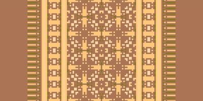 Nordic pattern Seamless Bandana print silk Motif embroidery, Pixel Ikat embroidery Design for Print australian curtain pattern geometric pillow model kurti mughal flowers vector