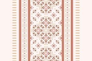 Churidar Pattern Seamless Mughal architecture Motif embroidery, Pixel Ikat embroidery Design for Print Texture fabric saree sari carpet. kurta patola saree vector