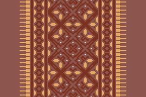 Churidar Pattern Seamless Mughal architecture Motif embroidery, Pixel Ikat embroidery Design for Print tie dyeing pillowcase sambal puri kurti mughal architecture vector