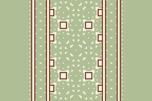 Churidar Pattern Seamless Mughal architecture Motif embroidery, Pixel Ikat embroidery Design for Print figure tribal ink on cloth patola sari vector