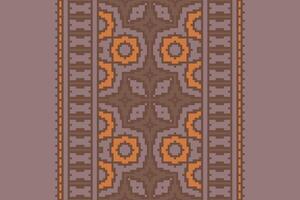 Churidar Pattern Seamless Scandinavian pattern Motif embroidery, Pixel Ikat embroidery Design for Print indonesian batik motif embroidery native american kurta mughal design vector