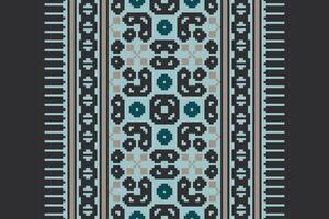 Churidar Pattern Seamless Scandinavian pattern Motif embroidery, Pixel Ikat embroidery Design for Print jacquard slavic pattern folklore pattern kente arabesque vector
