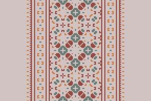 Churidar Pattern Seamless Scandinavian pattern Motif embroidery, Pixel Ikat embroidery Design for Print scandinavian pattern saree ethnic nativity gypsy pattern vector