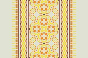 Dhoti Pattern Seamless Native American, Motif embroidery, Pixel Ikat embroidery Design for Print australian curtain pattern geometric pillow model kurti mughal flowers vector