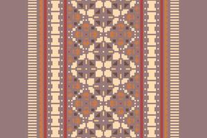 Dhoti Pattern Seamless Native American, Motif embroidery, Pixel Ikat embroidery Design for Print scandinavian pattern saree ethnic nativity gypsy pattern vector