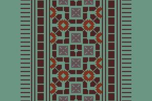 Dhoti Pattern Seamless Bandana print silk Motif embroidery, Pixel Ikat embroidery Design for Print kurta pattern mughal motifs tapestry pattern floral repeat vector