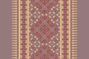 Dhoti Pattern Seamless Australian aboriginal pattern Motif embroidery, Pixel Ikat embroidery Design for Print Texture fabric saree sari carpet. kurta patola saree vector