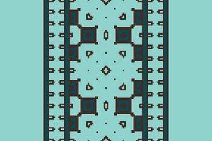 Dhoti Pattern Seamless Australian aboriginal pattern Motif embroidery, Pixel Ikat embroidery Design for Print indigenous art aboriginal art pattern floral kurti mughal border vector