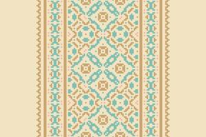 Dhoti Pattern Seamless Australian aboriginal pattern Motif embroidery, Pixel Ikat embroidery Design for Print scandinavian pattern saree ethnic nativity gypsy pattern vector