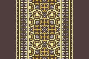 Dhoti Pattern Seamless Australian aboriginal pattern Motif embroidery, Pixel Ikat embroidery Design for Print lace pattern turkish ceramic ancient egypt art jacquard pattern vector