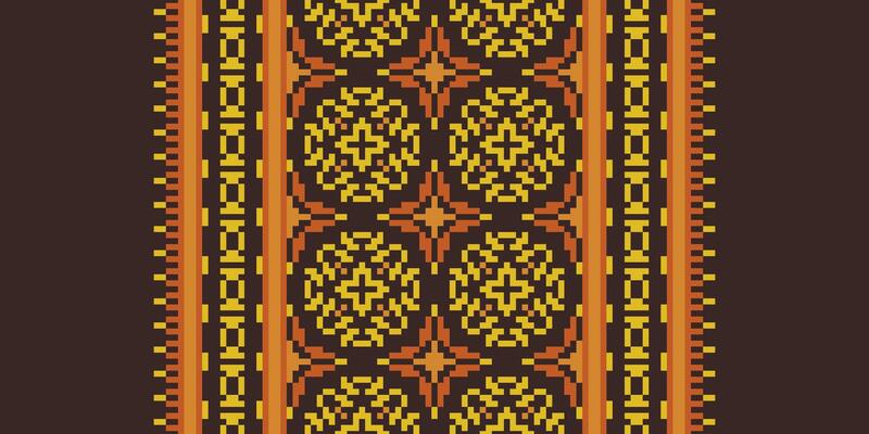 Nordic pattern Seamless Bandana print silk Motif embroidery, Pixel Ikat embroidery Design for Print egyptian hieroglyphs tibetan geo pattern