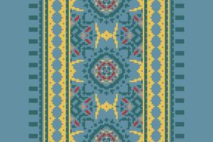 Dhoti Pattern Seamless Scandinavian pattern Motif embroidery, Pixel Ikat embroidery Design for Print australian curtain pattern geometric pillow model kurti mughal flowers vector