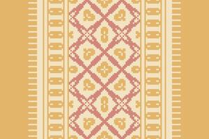 Dhoti Pattern Seamless Mughal architecture Motif embroidery, Pixel Ikat embroidery Design for Print jacquard slavic pattern folklore pattern kente arabesque vector