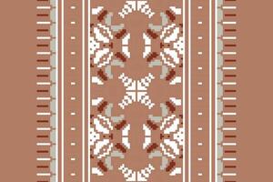 Dhoti Pants Pattern Seamless Native American, Motif embroidery, Pixel Ikat embroidery Design for Print pattern vintage flower folk navajo patchwork pattern vector