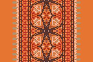 Dhoti Pants Pattern Seamless Native American, Motif embroidery, Pixel Ikat embroidery Design for Print australian curtain pattern geometric pillow model kurti mughal flowers vector