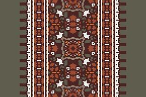 Dhoti Pants Pattern Seamless Australian aboriginal pattern Motif embroidery, Pixel Ikat embroidery Design for Print indonesian batik motif embroidery native american kurta mughal design vector