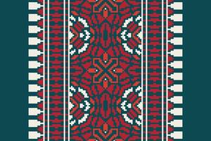 Dhoti Pants Pattern Seamless Australian aboriginal pattern Motif embroidery, Pixel Ikat embroidery Design for Print figure tribal ink on cloth patola sari vector