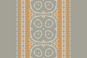 Dhoti Pants Pattern Seamless Scandinavian pattern Motif embroidery, Pixel Ikat embroidery Design for Print jacquard slavic pattern folklore pattern kente arabesque vector