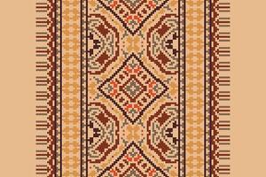 Dhoti Pants Pattern Seamless Mughal architecture Motif embroidery, Pixel Ikat embroidery Design for Print egyptian hieroglyphs tibetan geo pattern vector