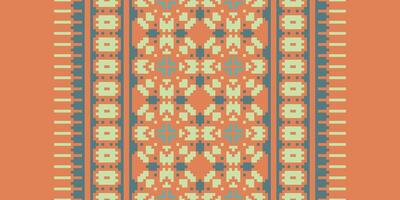 Nordic pattern Seamless Australian aboriginal pattern Motif embroidery, Pixel Ikat embroidery Design for Print kurta pattern mughal motifs tapestry pattern floral repeat vector