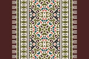 Dhoti Pants Pattern Seamless Mughal architecture Motif embroidery, Pixel Ikat embroidery Design for Print lace pattern seamless pattern vintage shibori jacquard seamless vector