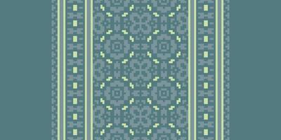 Nordic pattern Seamless Australian aboriginal pattern Motif embroidery, Pixel Ikat embroidery Design for Print figure tribal ink on cloth patola sari vector