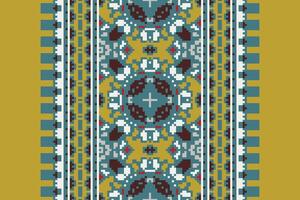 Plazo pattern Seamless Australian aboriginal pattern Motif embroidery, Pixel Ikat embroidery Design for Print border embroidery ancient egypt vector
