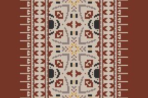 Plazo pattern Seamless Australian aboriginal pattern Motif embroidery, Pixel Ikat embroidery Design for Print tie dyeing pillowcase sambal puri kurti mughal architecture vector