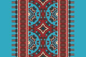Plazo pattern Seamless Mughal architecture Motif embroidery, Pixel Ikat embroidery Design for Print lace pattern seamless pattern vintage shibori jacquard seamless vector