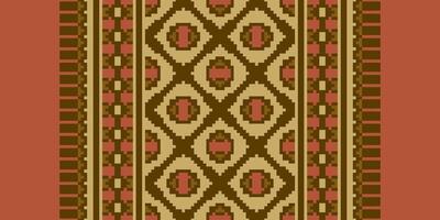 Nordic pattern Seamless Australian aboriginal pattern Motif embroidery, Pixel Ikat embroidery Design for Print scandinavian pattern saree ethnic nativity gypsy pattern vector