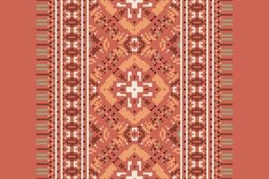 Banarasi Pattern Seamless Mughal architecture Motif embroidery, Pixel Ikat embroidery Design for Print lace pattern seamless pattern vintage shibori jacquard seamless vector