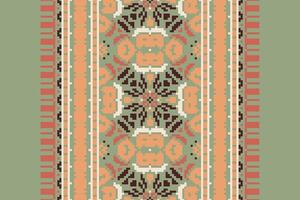 Banarasi Pattern Seamless Mughal architecture Motif embroidery, Pixel Ikat embroidery Design for Print australian curtain pattern geometric pillow model kurti mughal flowers vector