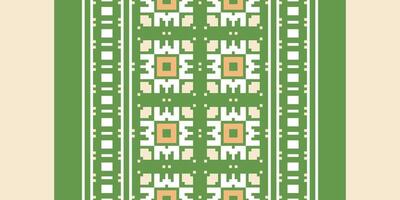 Nordic pattern Seamless Mughal architecture Motif embroidery, Pixel Ikat embroidery Design for Print tapestry floral kimono repeat pattern lacing spanish motif vector