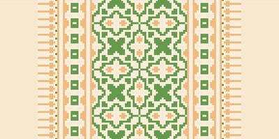 Nordic pattern Seamless Mughal architecture Motif embroidery, Pixel Ikat embroidery Design for Print lace pattern seamless pattern vintage shibori jacquard seamless vector