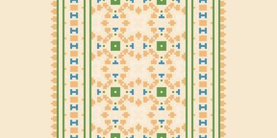 Nordic pattern Seamless Mughal architecture Motif embroidery, Pixel Ikat embroidery Design for Print jacquard slavic pattern folklore pattern kente arabesque vector