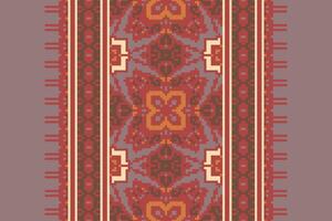 Kurti Pattern Seamless Scandinavian pattern Motif embroidery, Pixel Ikat embroidery Design for Print egyptian hieroglyphs tibetan geo pattern vector