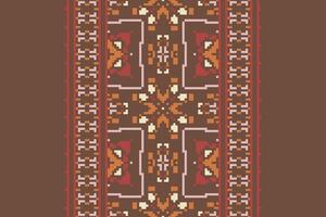 Ghagra Pattern Seamless Native American, Motif embroidery, Pixel Ikat embroidery Design for Print scandinavian pattern saree ethnic nativity gypsy pattern vector