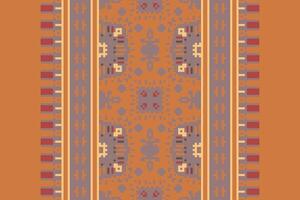 Ghagra Pattern Seamless Native American, Motif embroidery, Pixel Ikat embroidery Design for Print egyptian hieroglyphs tibetan geo pattern vector