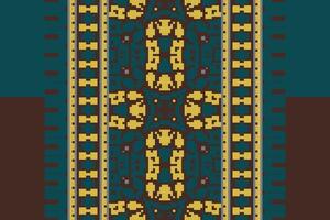 Ghagra Pattern Seamless Native American, Motif embroidery, Pixel Ikat embroidery Design for Print scandinavian pattern saree ethnic nativity gypsy pattern vector