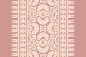 Ghagra Pattern Seamless Bandana print silk Motif embroidery, Pixel Ikat embroidery Design for Print scandinavian pattern saree ethnic nativity gypsy pattern vector
