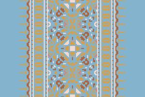 Ghagra Pattern Seamless Australian aboriginal pattern Motif embroidery, Pixel Ikat embroidery Design for Print tie dyeing pillowcase sambal puri kurti mughal architecture vector