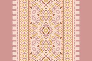 Ghagra Pattern Seamless Australian aboriginal pattern Motif embroidery, Pixel Ikat embroidery Design for Print scandinavian pattern saree ethnic nativity gypsy pattern vector