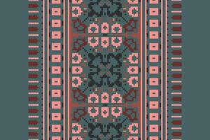 Ghagra Pattern Seamless Australian aboriginal pattern Motif embroidery, Pixel Ikat embroidery Design for Print australian curtain pattern geometric pillow model kurti mughal flowers vector