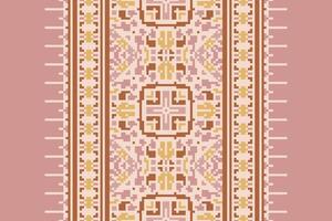 Ghagra Pattern Seamless Australian aboriginal pattern Motif embroidery, Pixel Ikat embroidery Design for Print pattern vintage flower folk navajo patchwork pattern vector