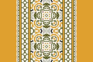 Ghagra Pattern Seamless Scandinavian pattern Motif embroidery, Pixel Ikat embroidery Design for Print scandinavian pattern saree ethnic nativity gypsy pattern vector