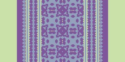 Nordic pattern Seamless Scandinavian pattern Motif embroidery, Pixel Ikat embroidery Design for Print tapestry floral kimono repeat pattern lacing spanish motif vector