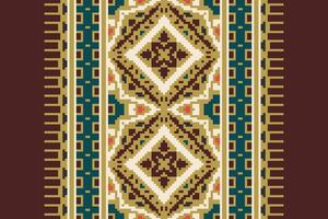 Motif folklore pattern Seamless Australian aboriginal pattern Motif embroidery, Pixel Ikat embroidery Design for Print lace pattern seamless pattern vintage shibori jacquard seamless vector