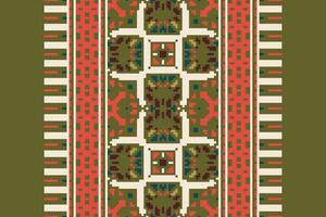 Motif folklore pattern Seamless Australian aboriginal pattern Motif embroidery, Pixel Ikat embroidery Design for Print australian curtain pattern geometric pillow model kurti mughal flowers vector