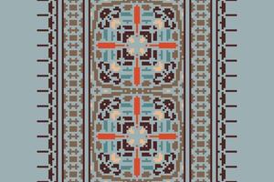 Motif folklore pattern Seamless Australian aboriginal pattern Motif embroidery, Pixel Ikat embroidery Design for Print egyptian hieroglyphs tibetan geo pattern vector
